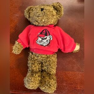 1988-2004 Boyds Bears Plush with Embroidered Georgia Bulldogs Logo
